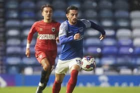 Owen Dale hasn't been given permission by Blackpool to play for Pompey in the FA Cup at Hereford. Picture: Jason Brown/ProSportsImages