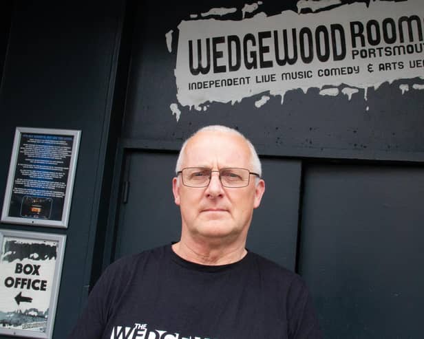 Manager of the Wedgewood Rooms in Albert Road, Southsea, Geoff Priestley. Picture: Matthew Tiller