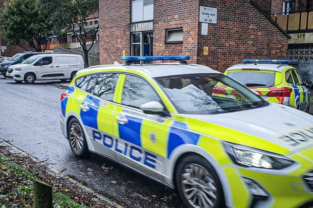 Police presence at Estella Road, Buckland, Portsmouth Picture: Habibur Rahman
