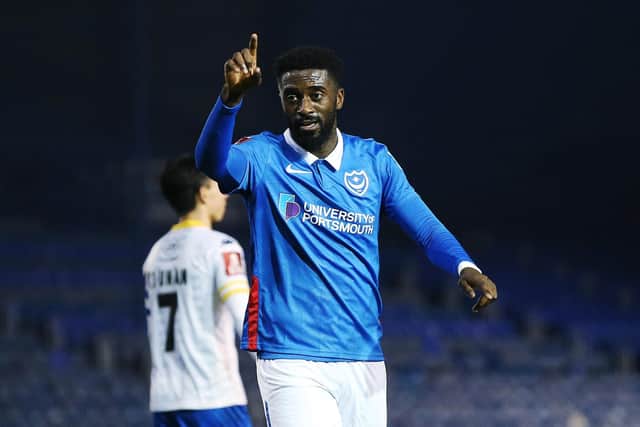 Mark Catlin believes Jordy Hiwula wants to stay at Fratton Park. Picture: Joe Pepler