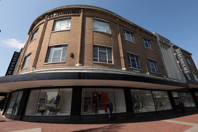 Debenhams, Palmerston Road, Southsea.     Picture: Chris Moorhouse              (110419-59)
