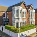 The listing says: "The accommodation provides 3129 sq ft of living space with a central hallway, sitting room with bay window, dining room, conservatory, fitted kitchen/breakfast room, utility room and cloakroom on the ground floor with 24’ games room and separate store on the lower ground floor."