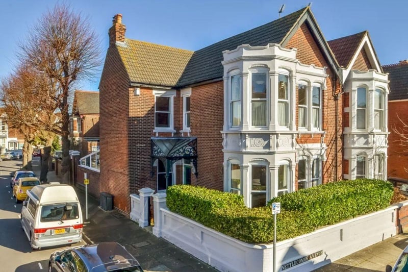 The listing says: "The accommodation provides 3129 sq ft of living space with a central hallway, sitting room with bay window, dining room, conservatory, fitted kitchen/breakfast room, utility room and cloakroom on the ground floor with 24’ games room and separate store on the lower ground floor."