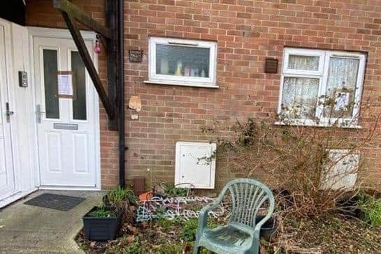A partial closure order was placed on a home in Endofield Road, Fareham, on Thursday
Picture: Fareham police