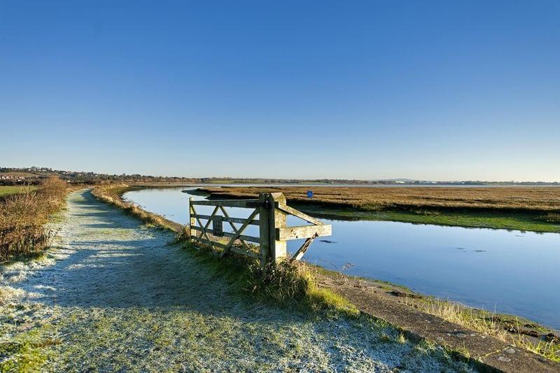 In a perfect position at the top of the city, Farlington Marshes is a great choice for a winter stroll. You can either do the whole circular route, or can cut through the grass for a shorter walk taking in the scenic views.