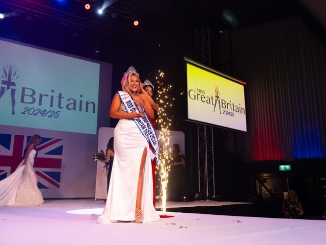 Crowning of Ava Morgan, Miss Great Britain