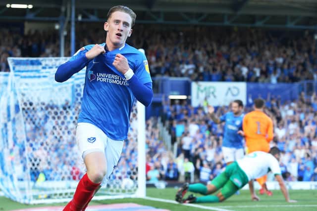 Ronan Curtis put Plymouth to the sword in 2018 - and Pompey fan Proudie has followed suit in Football Manager