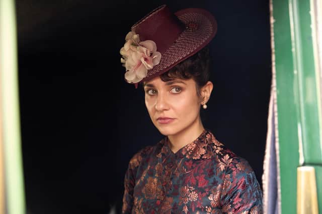Frances (Tuppence Middleton) in The Forsytes (Picture: Channel 5/Mammoth Screen/Sean Gleason)