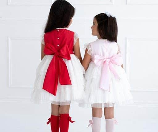Gemma said: 'Bows are a big thing for us!'. Pictue: Chelsea White