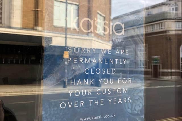 Kassia in Southsea has closed