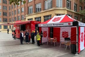 The Salvation Army Emergency Service canteen will be on hand to do hot drionks and food