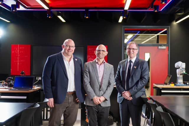 Matt Johnson, Jason Bradbury and Andrew Kaye