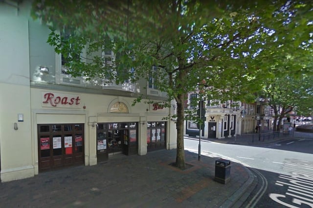 Roast Bar used to be a fixture in Guildhall Walk in 2011. It is now a Starbucks.