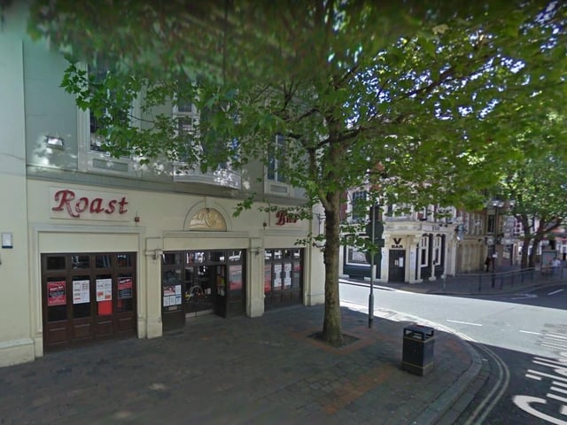 Roast Bar used to be a fixture in Guildhall Walk in 2011. It is now a Starbucks.