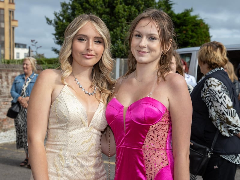 Portsmouth Academy held their prom at the Queens Hotel in Southsea on Wednesday evening.Pictured - Students arriving at their Prom at the Queens Hotel in Southsea