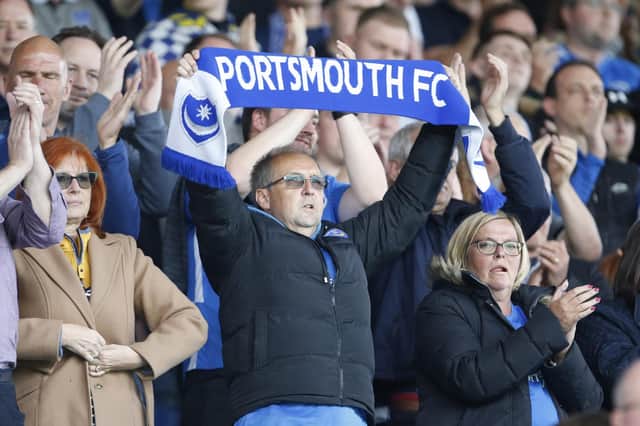 2,558 Pompey fans made the 444-mile round trip to Hillsborough.