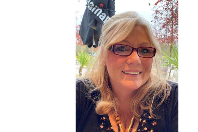 Care home manager Jacqui Joyce who has concerns for her staff and clients during the Covid-19 outbreak Picture from Jacqui Joyce