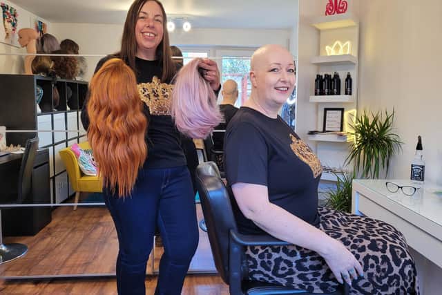 Rachael Shaw, coined the ‘wig lady’ by friends and family, has decided to take the leap of faith and open her own wig business - Fix My Crown - alongside her sister, Helen Sumbler.