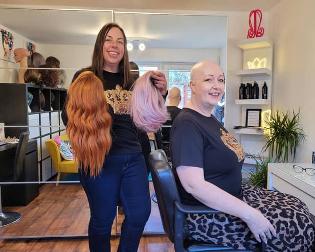 Rachael Shaw, coined the ‘wig lady’ by friends and family, has decided to take the leap of faith and open her own wig business - Fix My Crown - alongside her sister, Helen Sumbler.
