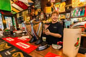 Shenanigans Irish Bar and Cafe 57 Osborne Road Pictured: Max Irwin - Team Member of Shenanigans Picture: Marcin Jedrysiak