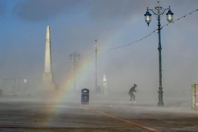 Storm Eunice in Southsea
Picture: Habibur Rahman