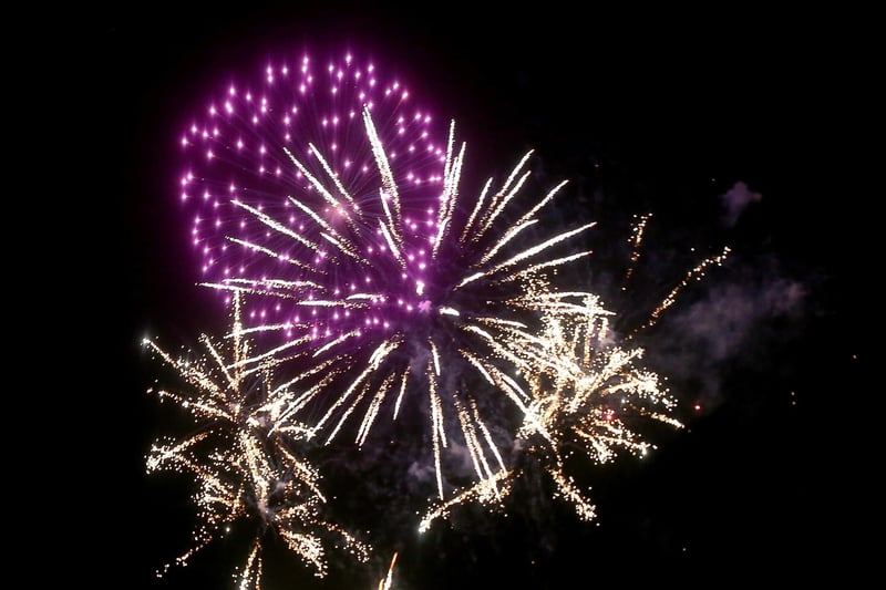 Portsmouth City Council's firework display on Southsea Common
Picture: Chris Moorhouse (jpns 011123-54)