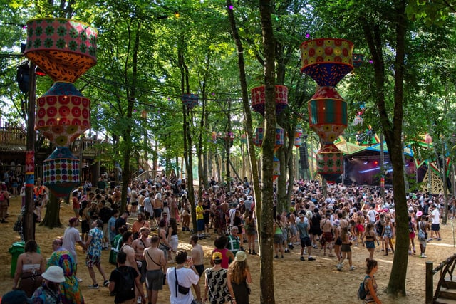The Hidden Forrest Stage.