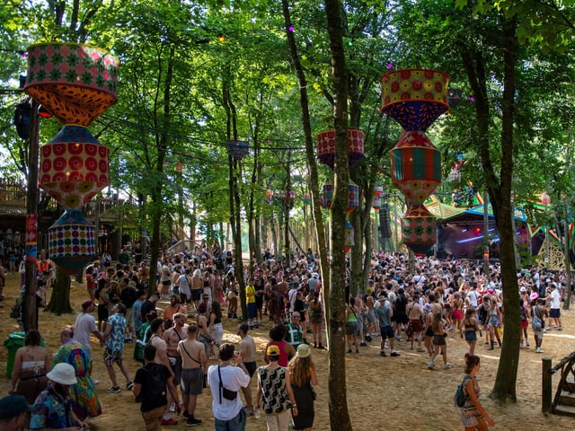 The Hidden Forrest Stage.
