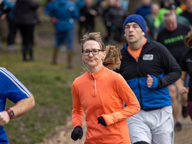Competitors in Saturday morning's Havant parkrun at Staunton Country Park. Picture: Alex Shute