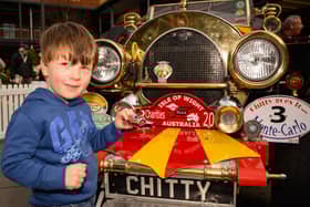 Pictured is: Joshua-David Misters, 3 and loves Chitty Chitty Bang Bang

Picture: Keith Woodland (180321-28)