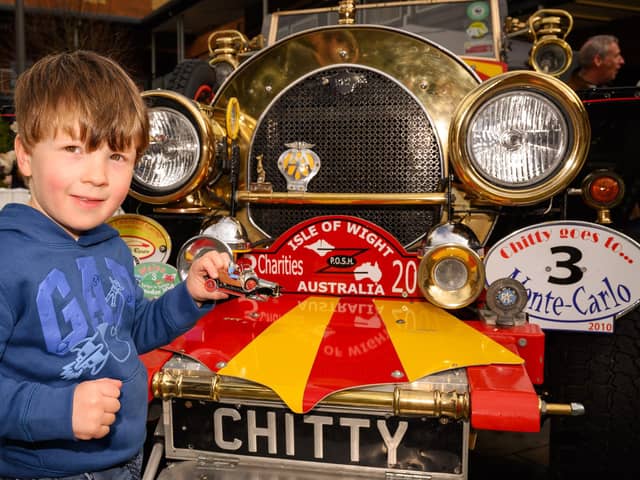 Pictured is: Joshua-David Misters, 3 and loves Chitty Chitty Bang Bang

Picture: Keith Woodland (180321-28)