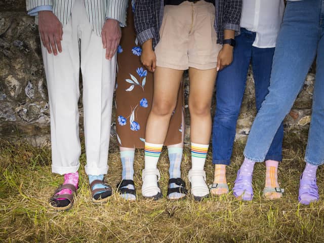 Anyone who shares a snap of themselves on social media on July 8 sporting the #SocksandSandalsDay look can also spend this new national day enjoying for free one of English Heritage’s Roman sites.