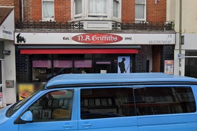 N. A. Griffiths Butchers, on Lee-on-the-Solent High Street, has a 5 star rating on Google from 48 reviews.
