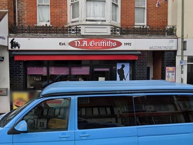 N. A. Griffiths Butchers, on Lee-on-the-Solent High Street, has a 5 star rating on Google from 48 reviews.