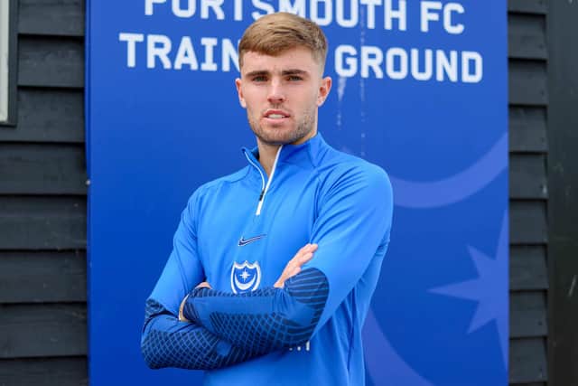Zack Swanson has signed for Pompey.