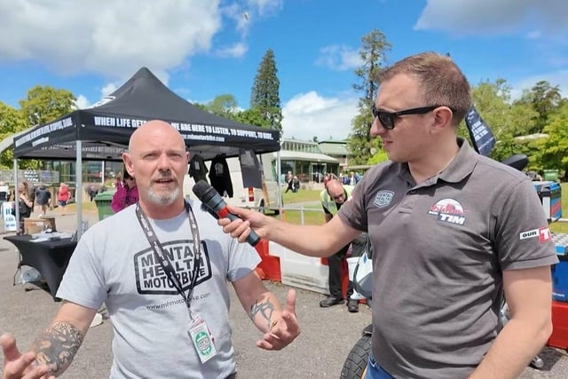 Mental Health Motorbike at Beaulieu Bikers' Day