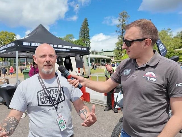 Mental Health Motorbike at Beaulieu Bikers' Day