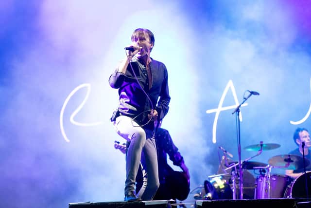Suede playing at Victorious Festival, Southsea, on Sunday 28th August 2022. Picture: Habibur Rahman