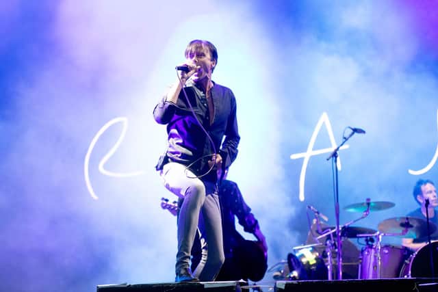 Suede playing at Victorious Festival, Southsea, on Sunday 28th August 2022. Picture: Habibur Rahman