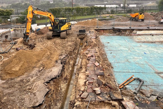 The Portsmouth City Council has issued an update on the Hilsea Lido which is undergoing a multi-million pound regeneration.