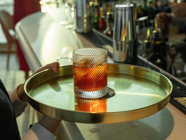 One of the drinks on offer from the new venue.