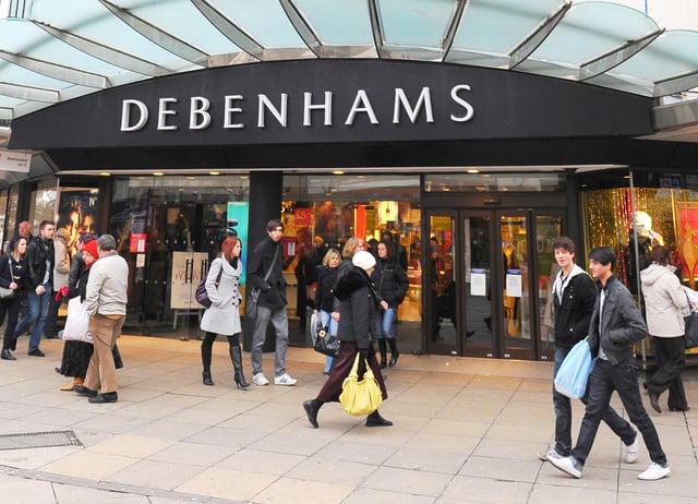 Debenhams in Commercial Road, Portsmouth has closed. It could be set to be demolished.