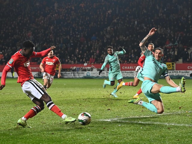 As percentage of team's 50 League One goals scored: 18%.
Number of other goalscorers: 15 (82%)