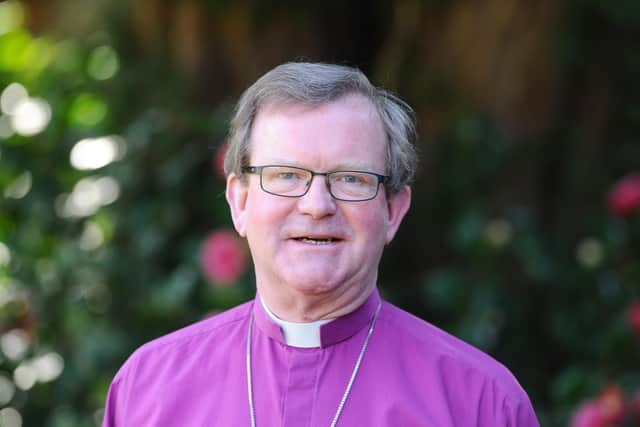 The Church of England’s Bishop of Portsmouth is the Rt Rev Christopher Foster is retiring after 10 years in Portsmouth. Picture: Sarah Standing (190421-3400)