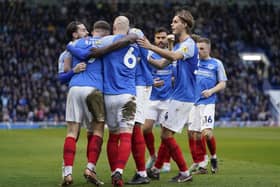 Pompey have to be celebrating success in League One next May. Picture: Jason Brown.