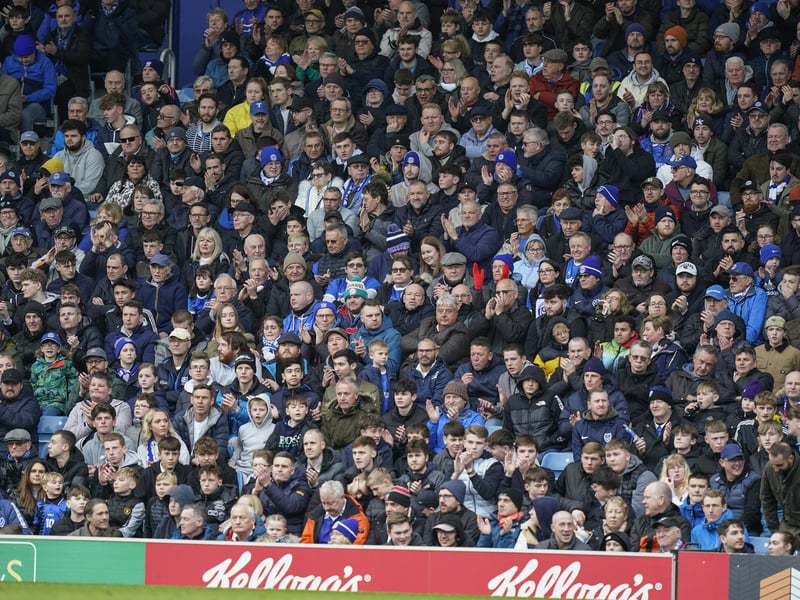 Check out our brilliant gallery as Pompey fans roared their team on to victory over Northampton. Pics: Jason Brown.