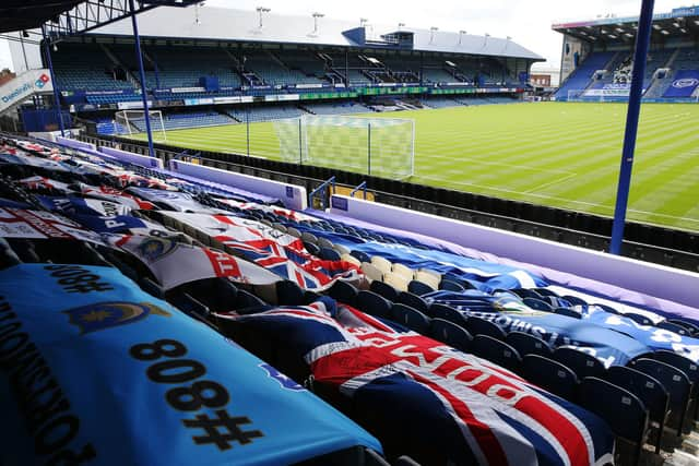 The view from the Milton End as it exists at present. Picture: Joe Pepler