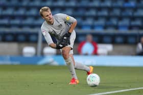 New Pompey keeper Lewis Ward (Photo by Pete Norton/Getty Images)