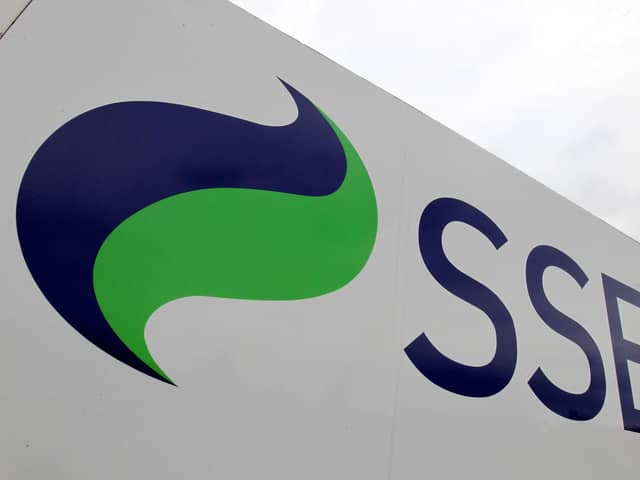 File photo dated 21/7/2011 of a sign for SSE. The energy provider SSE has agreed to sell its household supply business to Ovo Group in a ??500 million deal. PA Photo. Issue date: Friday September 13, 2019. See PA story CITY SSE. Photo credit should read: Andrew Milligan/PA Wire 