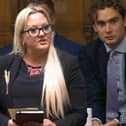 Portsmouth North MP Amanda Martin speaking during Prime Minister's questions in the House of Commons on Wednesday, September 11. Picture: parliamentlive.tv
